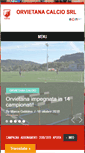 Mobile Screenshot of orvietanacalcio.it